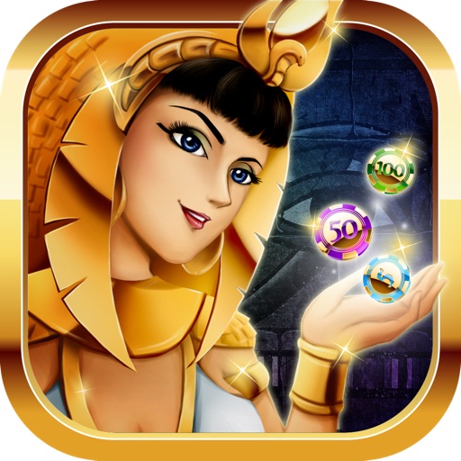 Lucky Lady Las Vegas Macau Cleopatra Roulette Game Icon