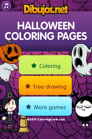 Halloween Coloring Pages screenshot 3