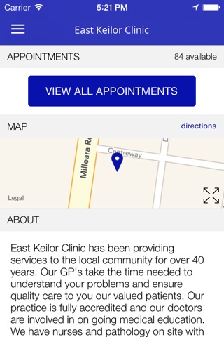 East Keilor Clinic screenshot 2