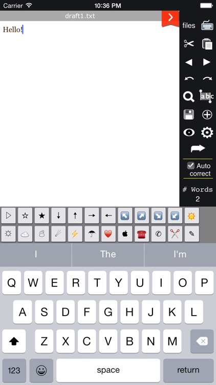 Fast Keyboard • Universal Text Editor