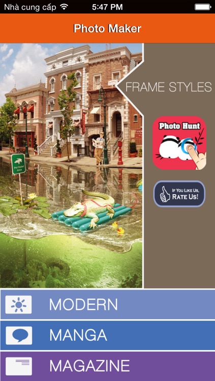 PhotoFrame - Create beautiful effect photo album filter editor screenshot-3