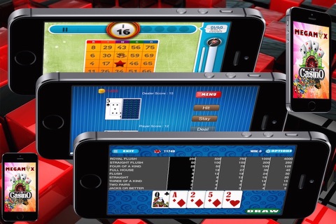 Megamix Casino-Five in One Casino Game screenshot 4