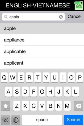 English Vietnamese Dictionary New Edition screenshot 3