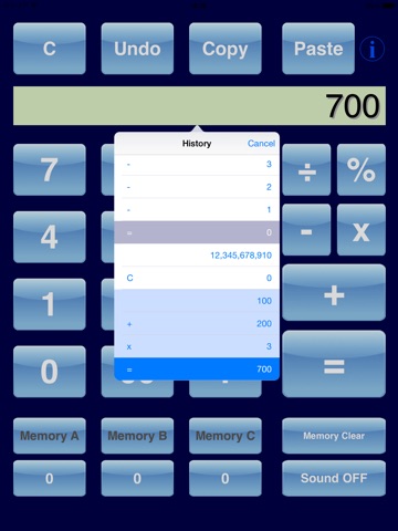 Simple Calc screenshot 2