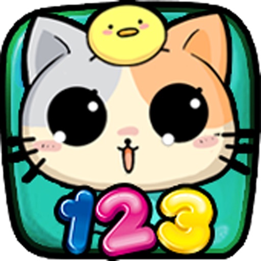 Kids numbers and math game - baby addition, child counting Icon