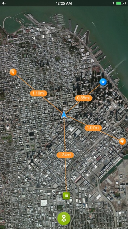 Offline Maps - custom area caching and real-time label tracking screenshot-0
