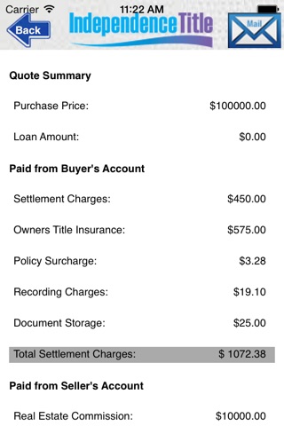 Florida Closing Cost Calculator screenshot 4