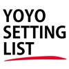 Yoyo Setting List