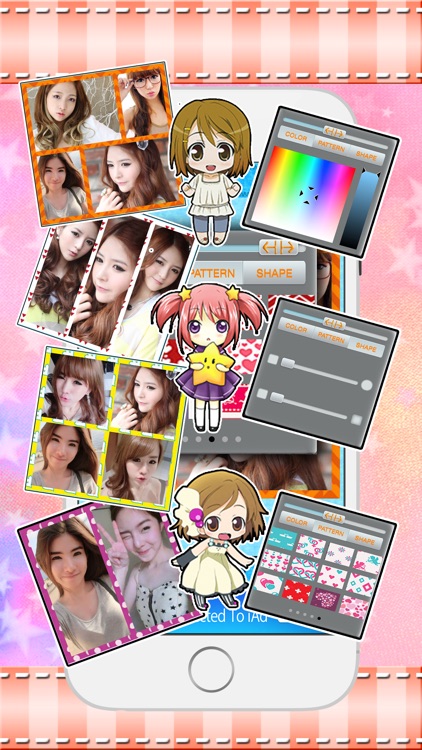 Beauty Sticker Frame editor screenshot-3