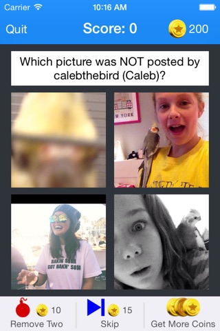 PicSlam - The picture game for Instagram where you guess the photos posted by your friends and celebrities screenshot 4