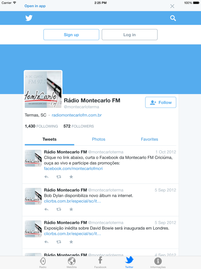 Rádio Montecarlo FM Termas