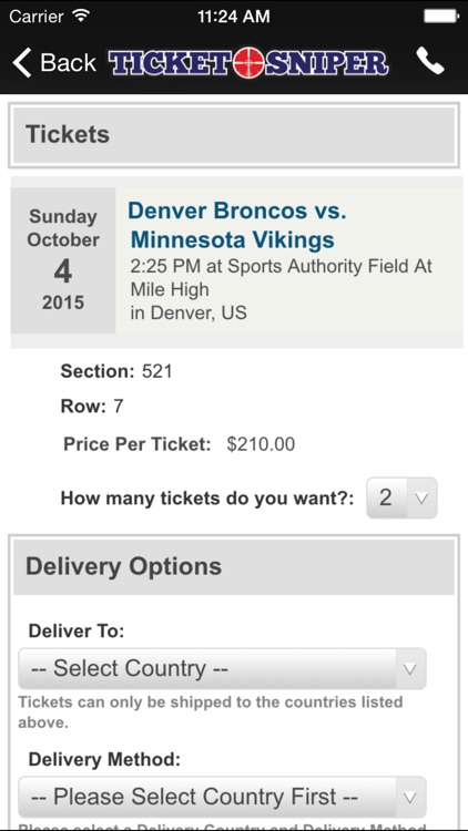 Ticket Sniper - Sports, Concert & Theater Tickets screenshot-3