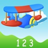 123 Counting Plane - Number Counting Learning Adventure for Kids