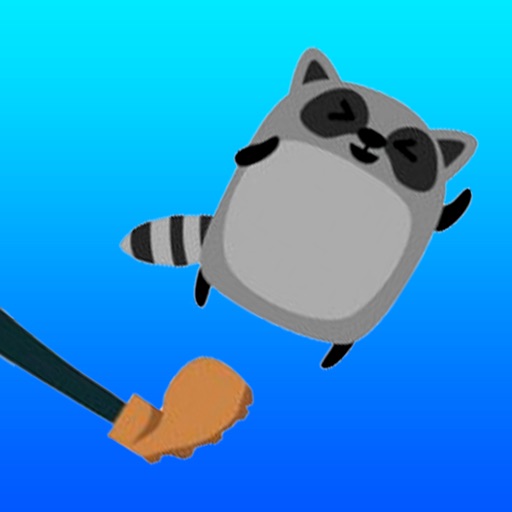Raccoon Gravity Cosmos Kick HD iOS App