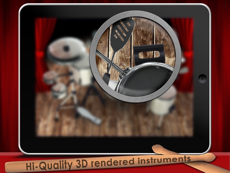Pot & Pan Drumming App for Kids. Pantastic HD.
