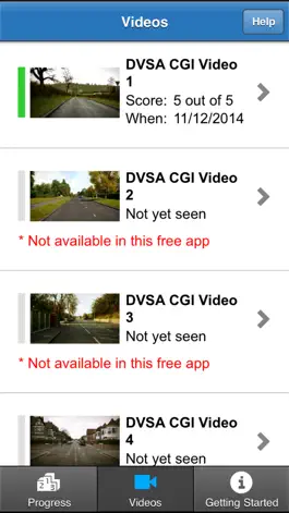 Game screenshot Driving Theory 4 All - Hazard Perception Videos Vol 1 for UK Driving Theory Test - Free hack