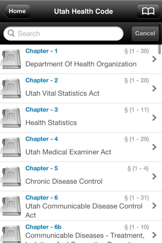 UT Code, Utah Laws and Titles screenshot 2