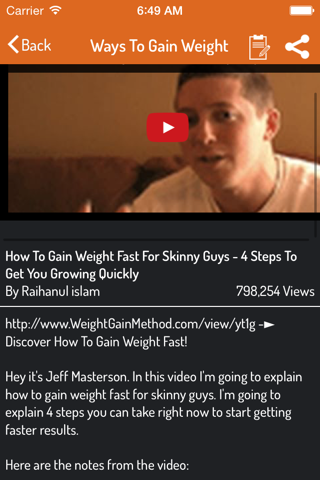 How To Gain Weight - Ultimate Guide screenshot 3