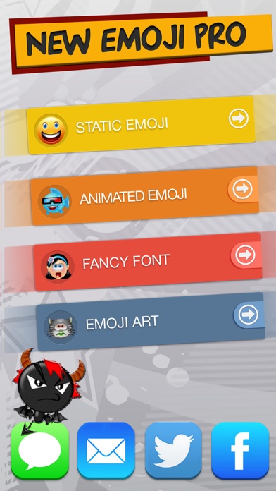 How to cancel & delete New Emoji Pro - Animated Emojis Icons, Fonts and Cartoons - Emoticons Keyboard Art from iphone & ipad 1
