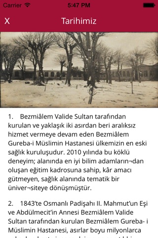 Bezmialem Vakıf Üniversitesi screenshot 2