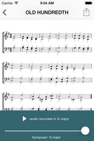Hymn Keys screenshot 2