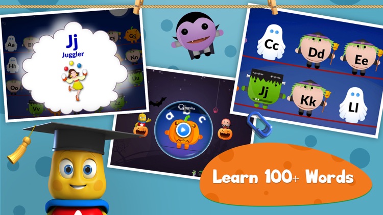 Phonics Pumpkin - Learning app for Kids in Preschool, Kindergarten & First Grade