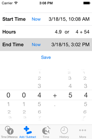 Hour Difference Calculator screenshot 2