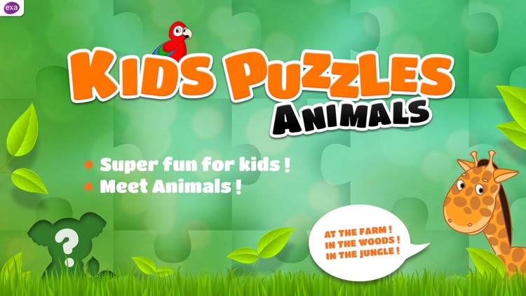 Kids Puzzle Animals