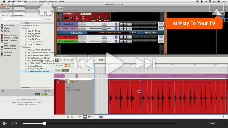 Audio Recording & Editing For Reason