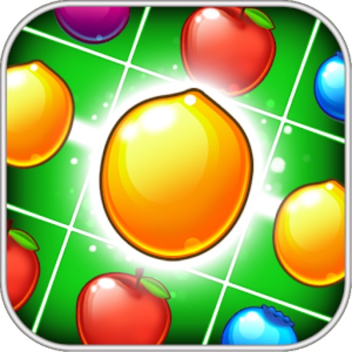 Fruit Crush : Addictive Swap - amazing match three puzzle saga Icon