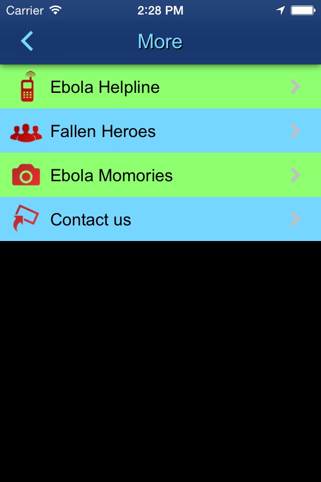 Sierra Leone Ebola Trends screenshot 2