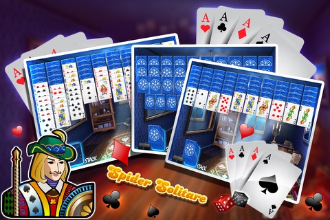 Spider Solitare Blitz HD-Free Classic screenshot 4