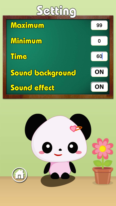 How to cancel & delete Cute Bear Hard-Working : Study Quick Math from iphone & ipad 2