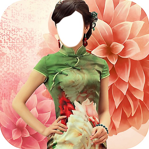 Dress in Chinese Photo Frames FREE icon