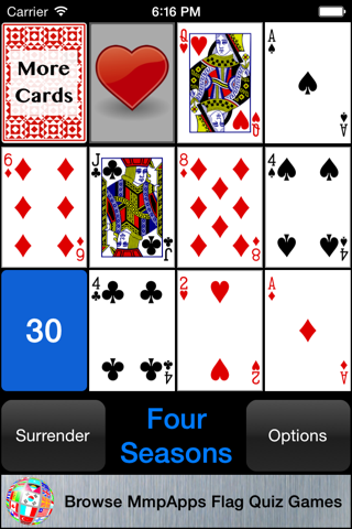 Four Seasons Solitaire screenshot 2