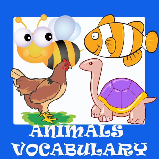 Easy English Animals Vocabulary Leaning Icon