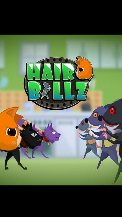 Hair Ballz - Cat Ball Attack on Crazy Angry Mice