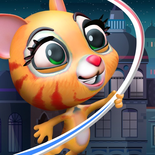 Rope Hero Cat – City Spider Kitty Swinging And Flying Adventure - Game For Kids iOS App