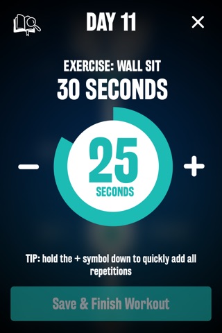 Men's Wall Sit 30 Day Challenge screenshot 4