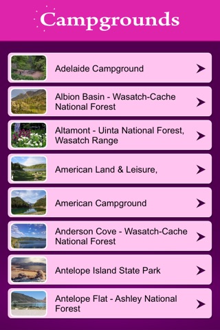 Utah Campgrounds & RV Parks screenshot 2