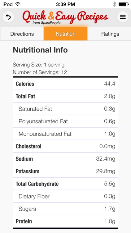 Quick & Easy Recipes from SparkPeople screenshot-3