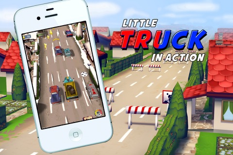 Little Truck in Action Kids: 3D Camion Driving Game with Funny Cars for Kids screenshot 3