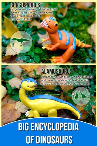 Dinosaurs. Let's create from modelling clay. Wikipedia for kids. Dino pets creative craft. screenshot 3