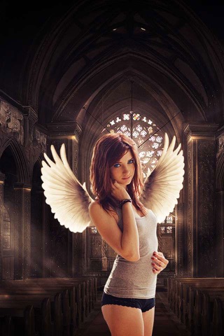 Angel and Fantasy Wallpapers HD for All iPhone and iPad screenshot 2
