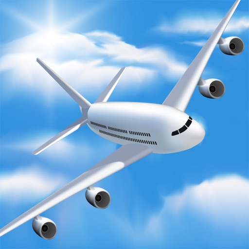 Aircraft Plane Simulator 3D - Fly-ing real jet airplane SIM racing, landing flight pilot simulation game iOS App