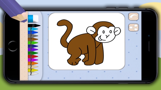 Pintar animales del zoo y de la selva – libros para colorear(圖4)-速報App