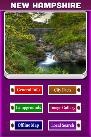 New Hampshire Campgrouns Offline Guide screenshot 2