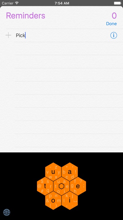 Kikkou - Custom keyboard with hexagonal keys screenshot-4