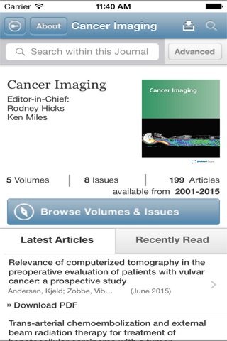 Cancer Imaging screenshot 2