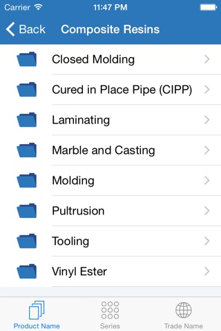Polynt Composites Mobile Product Guide screenshot 3